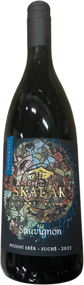 Vinné Sklepy Skalák, Sauvignon Nadskalí Pozdní Sber 2023