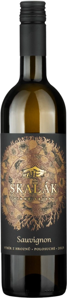 Vinné sklepy Skalák, Sauvignon výber z hroznu 2023